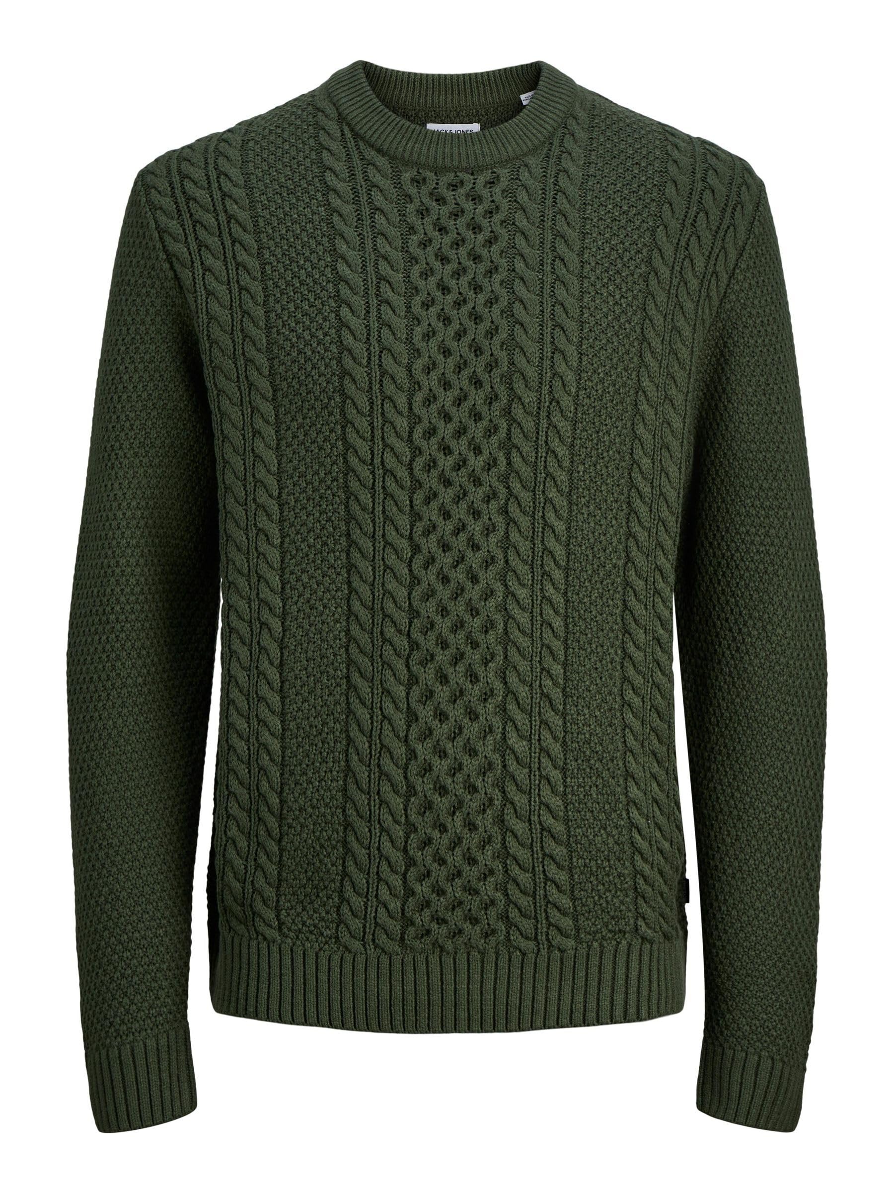JACK & JONES Jjpaul Knit Crew Neck, Duffel Bag, L
