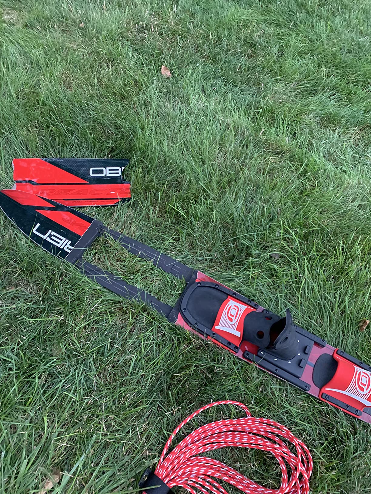 27/mo Finance O'Brien Reactor Combo Water Skis, 67" Buy Now, Pay Later