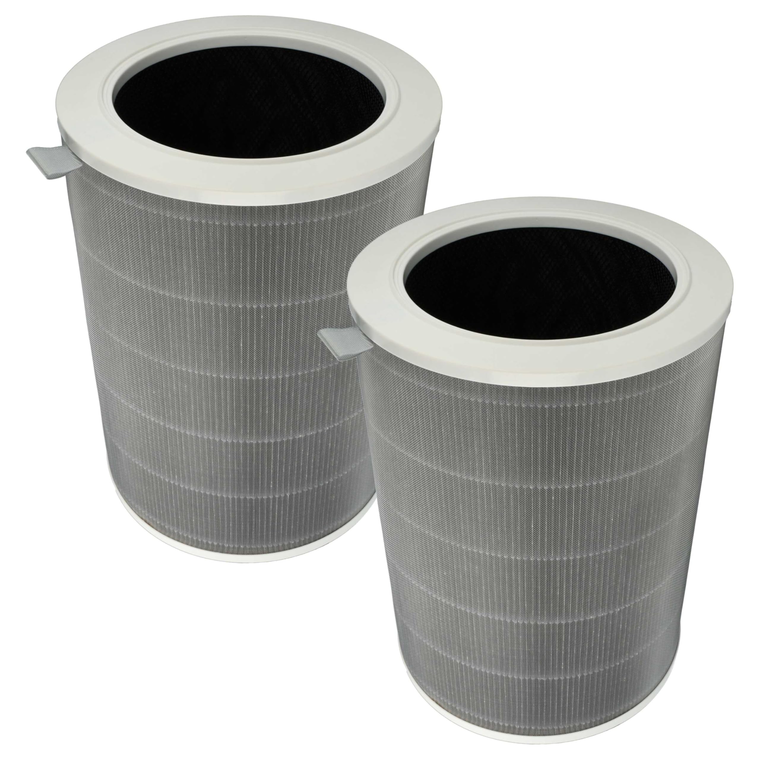 Vhbw White, Grey 2X Hepa Filter H11 Compatible With Xiaomi Smart Air Purifier 4 Air Cleaner - Spare Air Filter