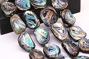 Abalone Irregular Rectangle Beads for Jewelry Making