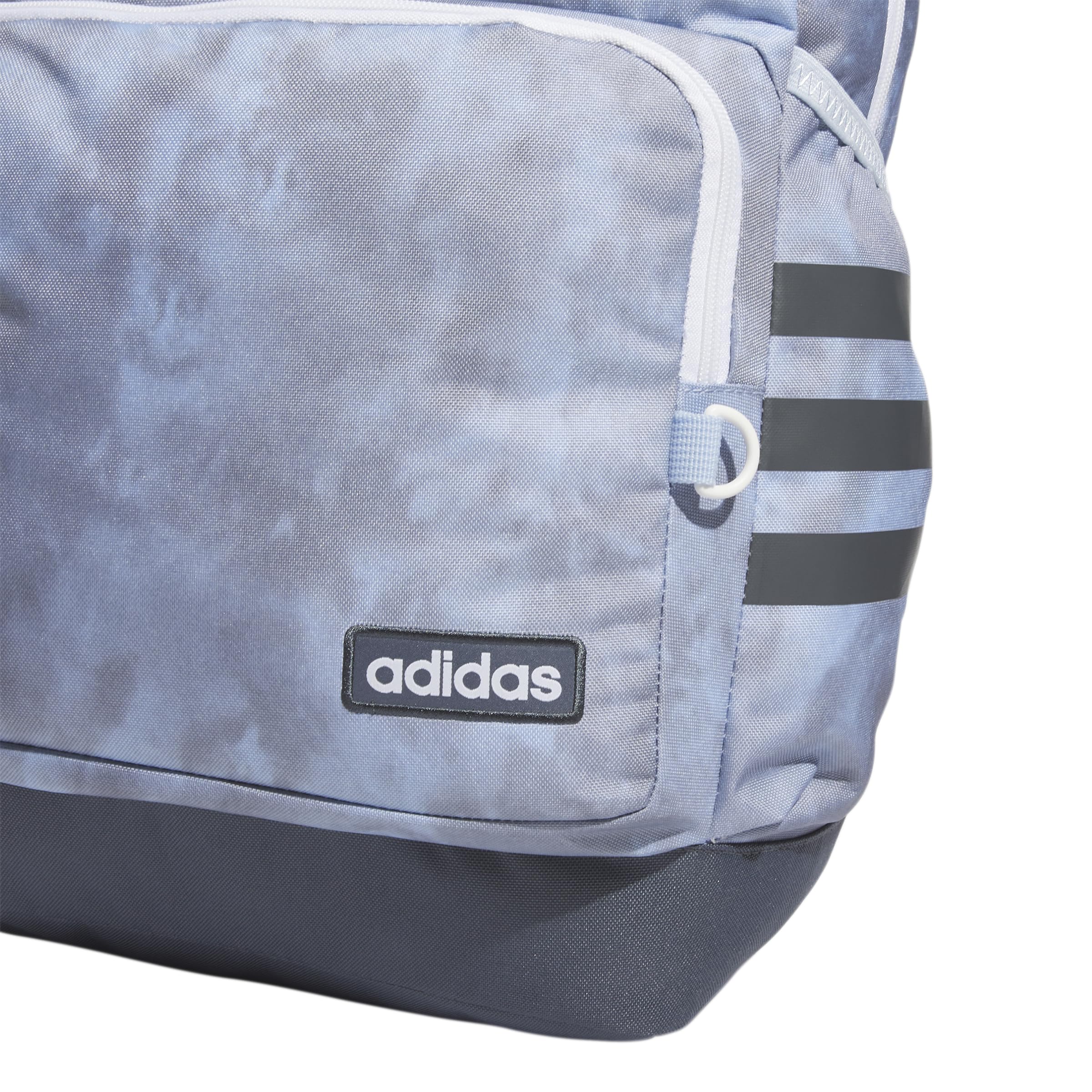 adidas Classic 3S 4 Backpack, Stone Wash Blue Dawn-Light Onix/White/Onix Grey, One Size