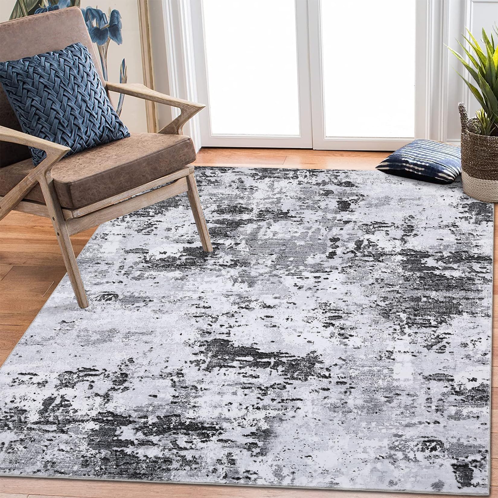 GarveeHome Area Rug 10x13 Rugs for Living Room Modern Abstract Rug Large Area Rug Ultra Soft Indoor Rug