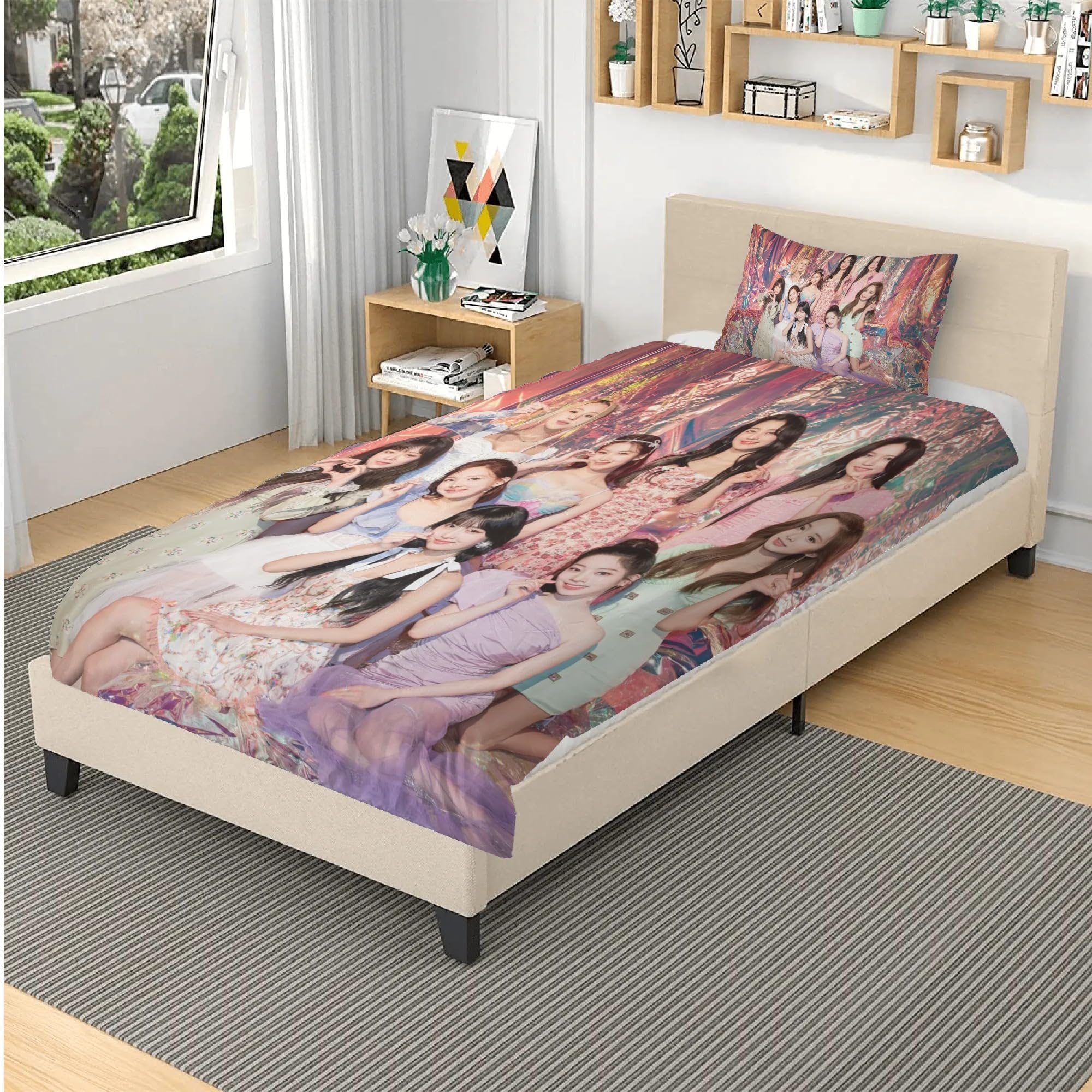 Dekbedovertrek 220x220 cm (Bed 135/140) My love