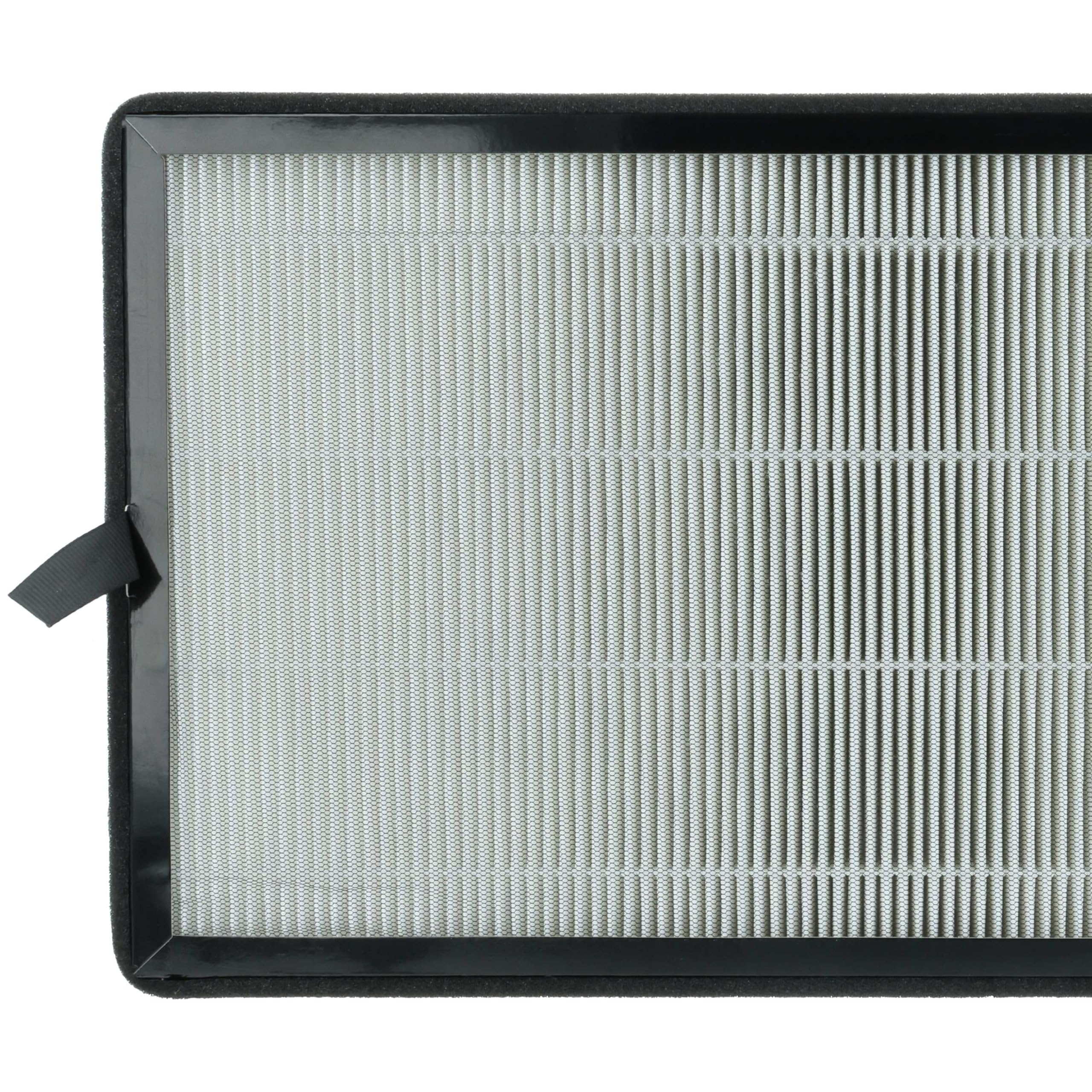 vhbw 2 x filtr z węglem aktywnym zamiennik do Kärcher 2.863-078.0 do oczyszczacza powietrza - H13 filtr powietrza, czarny
