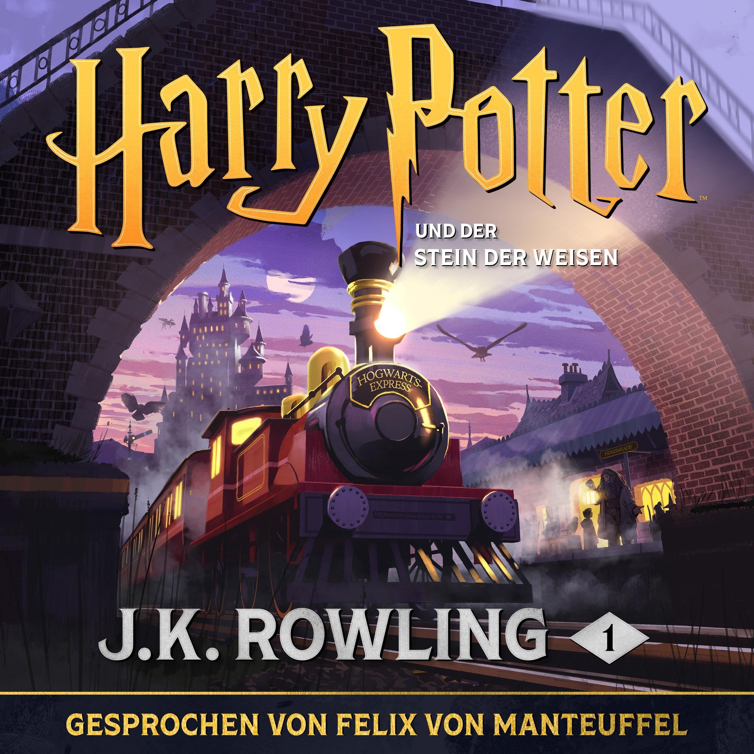 Cover art for Harry Potter und der Stein der Weisen
