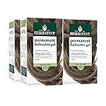 Herbatint Permanent Hair Dye For Women - 6N Dark Blonde - For Up To 100% Gray Coverage of Resistant Gray Hair - Ammonia-Free, Alcohol-Free & Vegan - Salon Influenced Hair Color 5.75 fl oz (4 P...