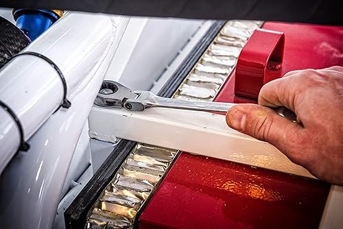 Miniatura 9 de GEARWRENCH Llave combinada de trinquete de cabeza flexible de 12 puntos, 516" - 9705