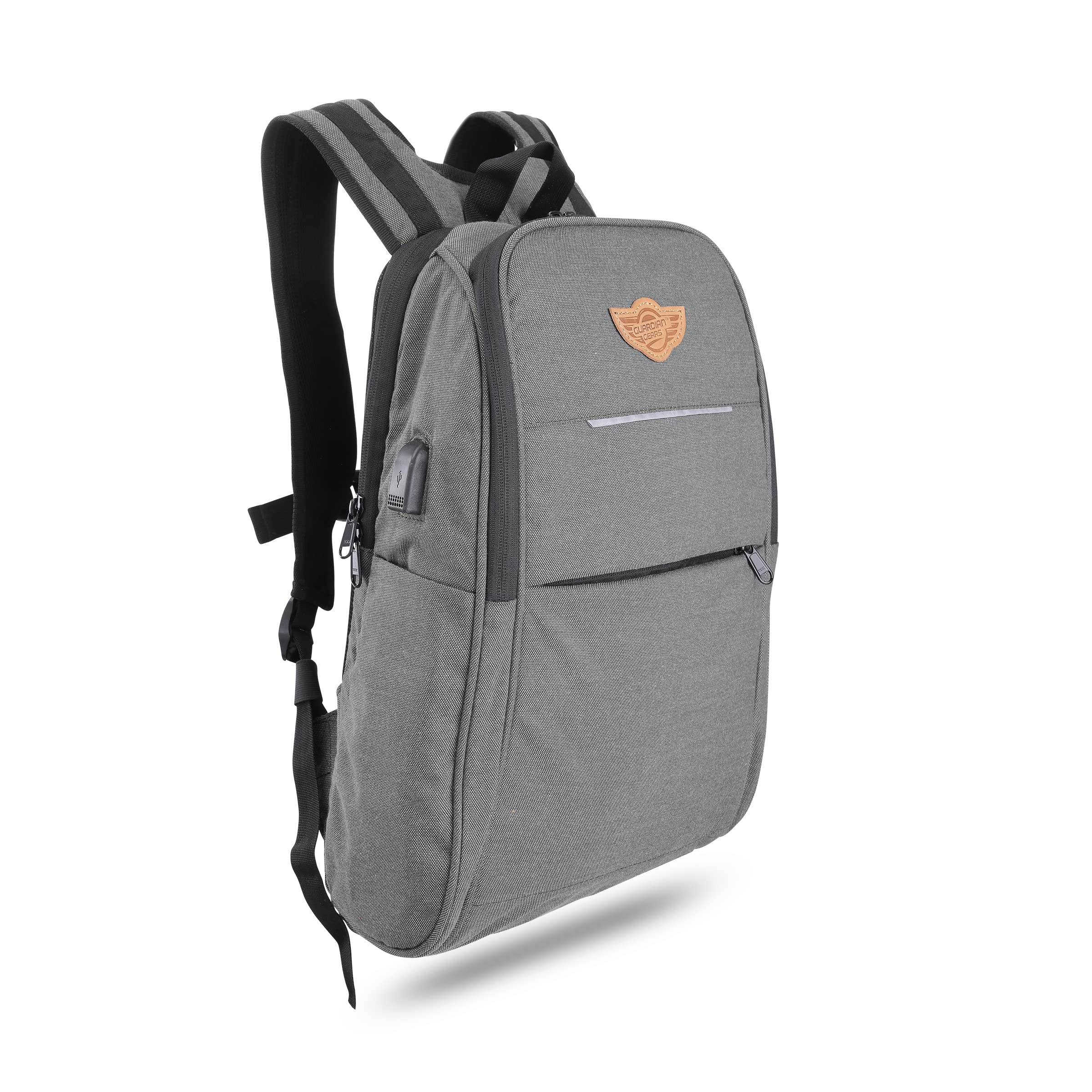 GUARDIANGEARSGuardian Gears Robin 30L Laptop Backpack for Travel, Biking, Hiking, Trekking, use as College/School bag, for Office & Everyday use with USB port & Rain Cover