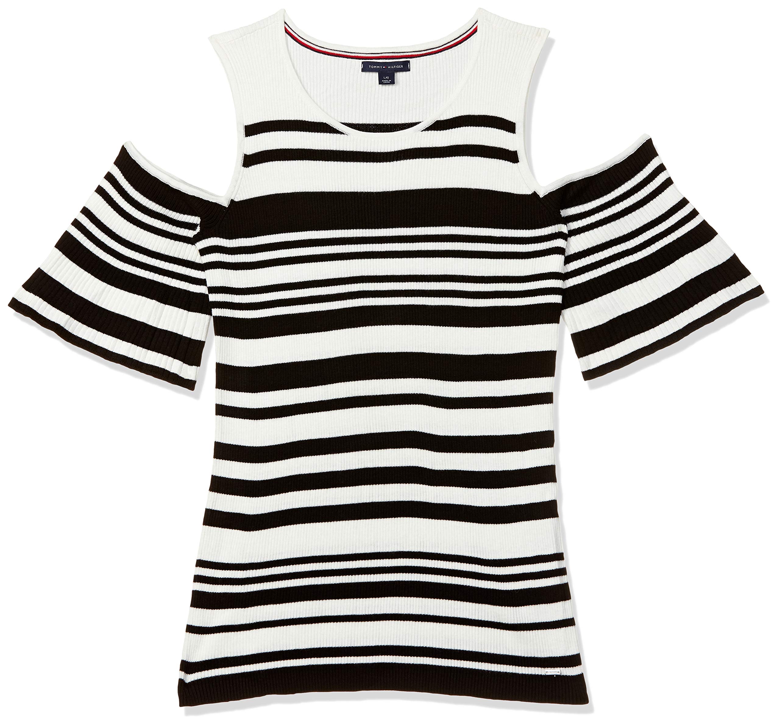 Tommy Hilfiger Women's Viscoseblend Cotton Round Neck Pullover