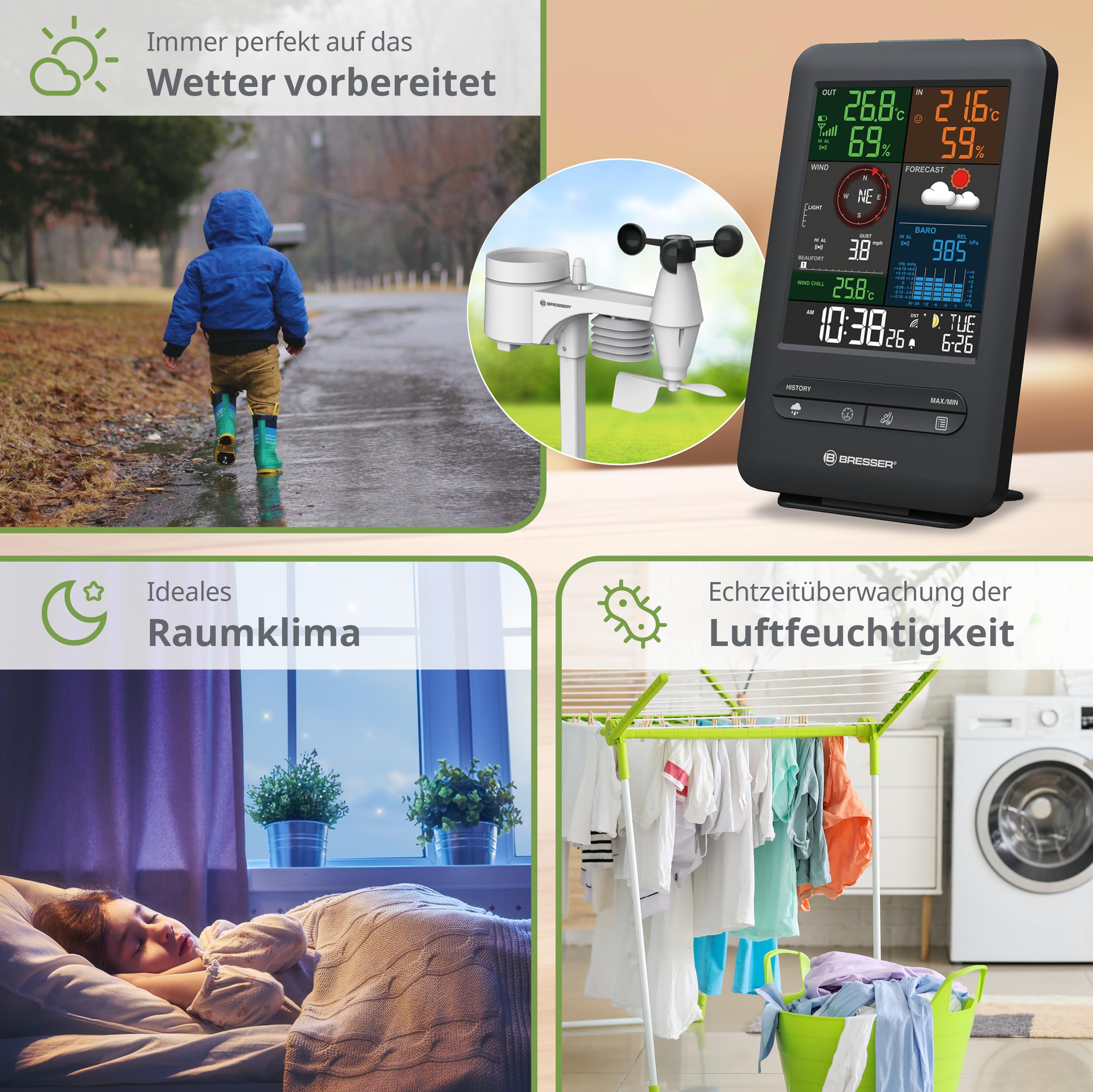 Strauß dann Regenbogen aldi wetterstation Sachverstand Zwischenmenschlich Erfüll
