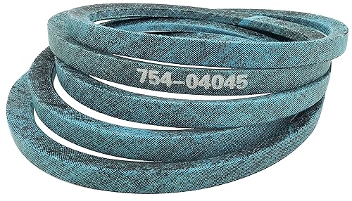 Miniatura 2 de 754-04045 Cinturón de cubierta de cortacésped 1/2" x 109" para MTD Cub Ct Massey Ferguson Troy-Bilt 954-04045,754-04045, reemplazo Toro112-5800