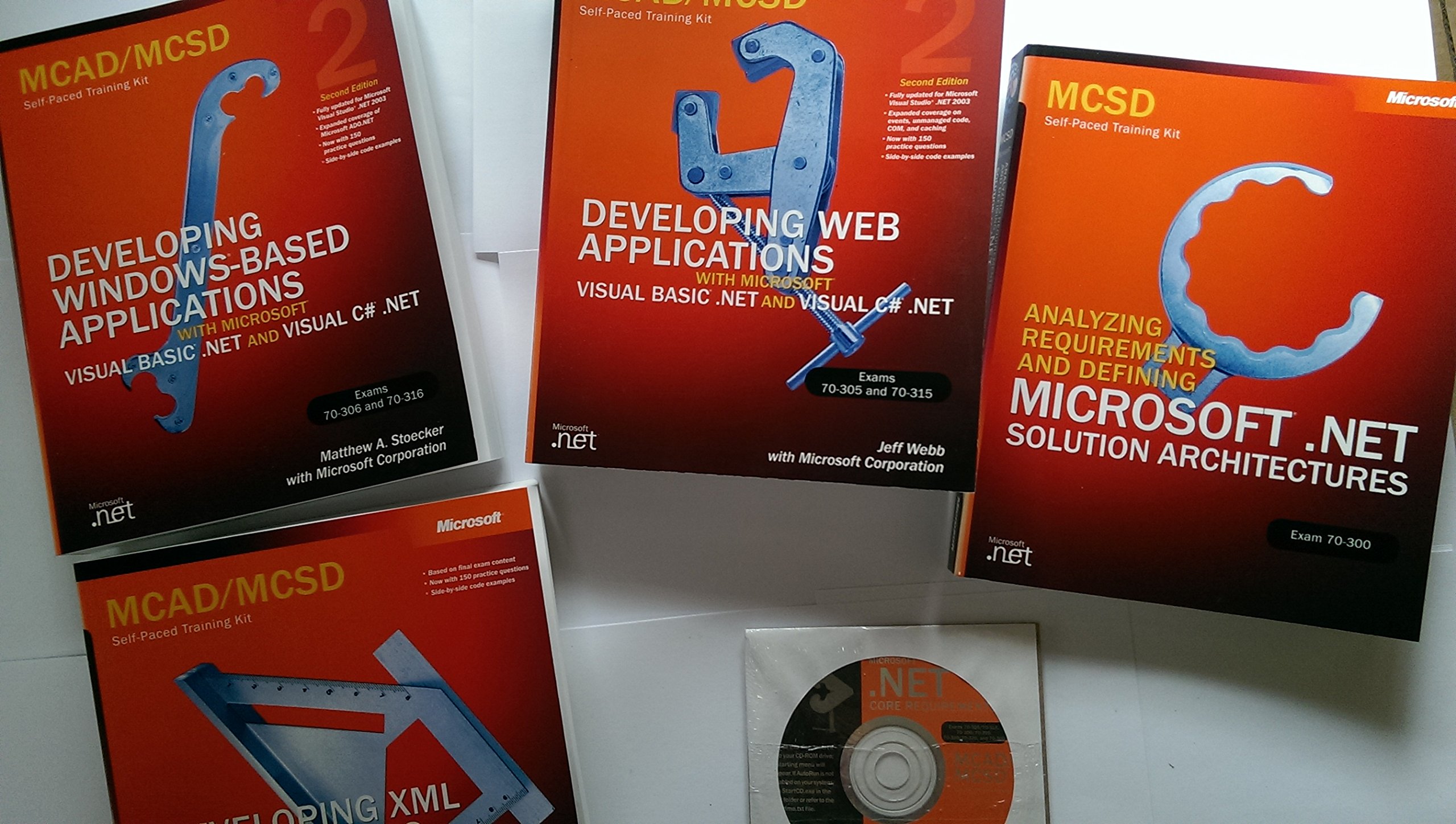 MCAD/MCSE Self paced Training kit : MS .NET core requirements