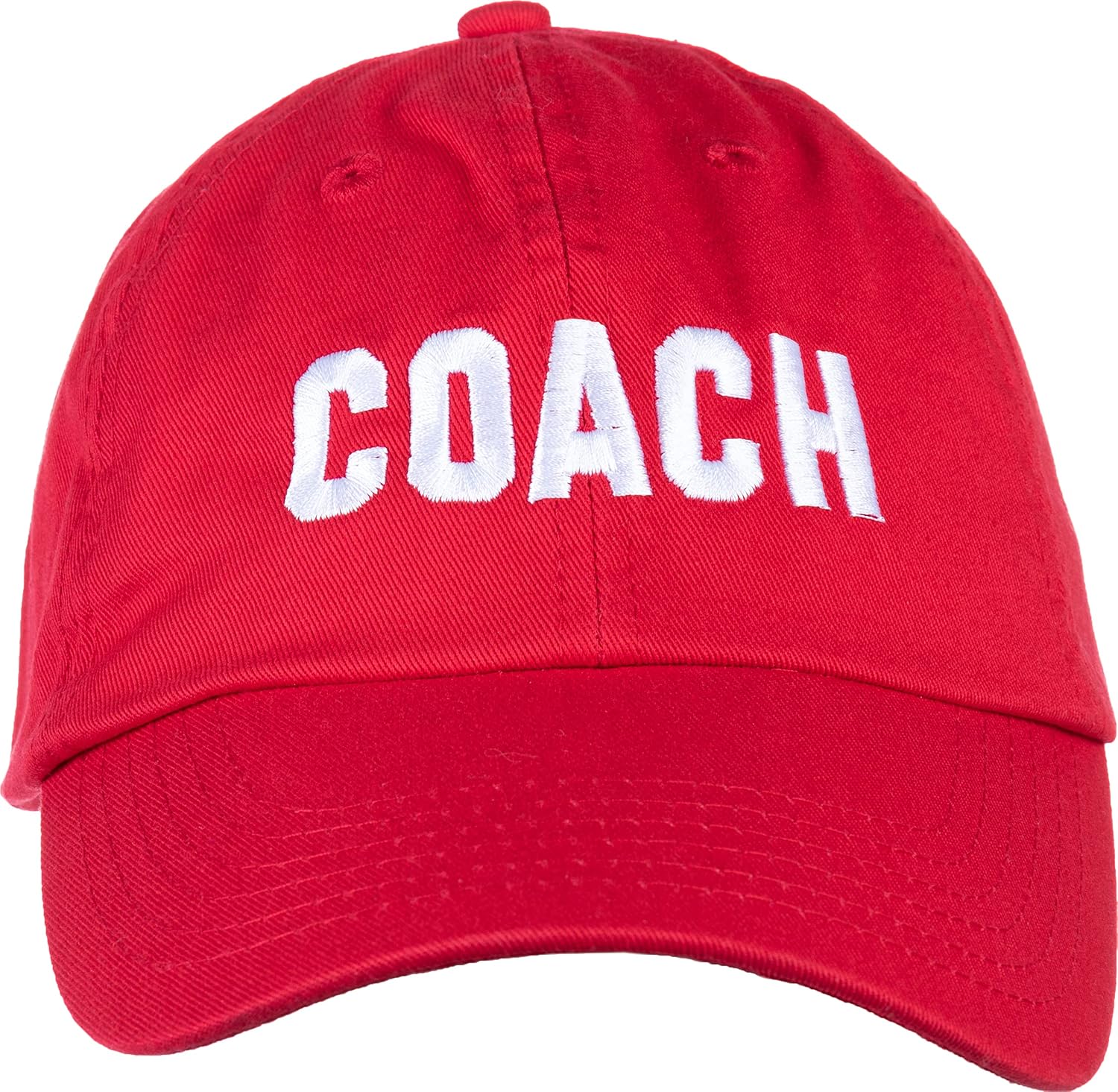 Coach | Coaching Baseball Hat - Royal Blue, Red, Green, Navy, Black Men Women Cap
