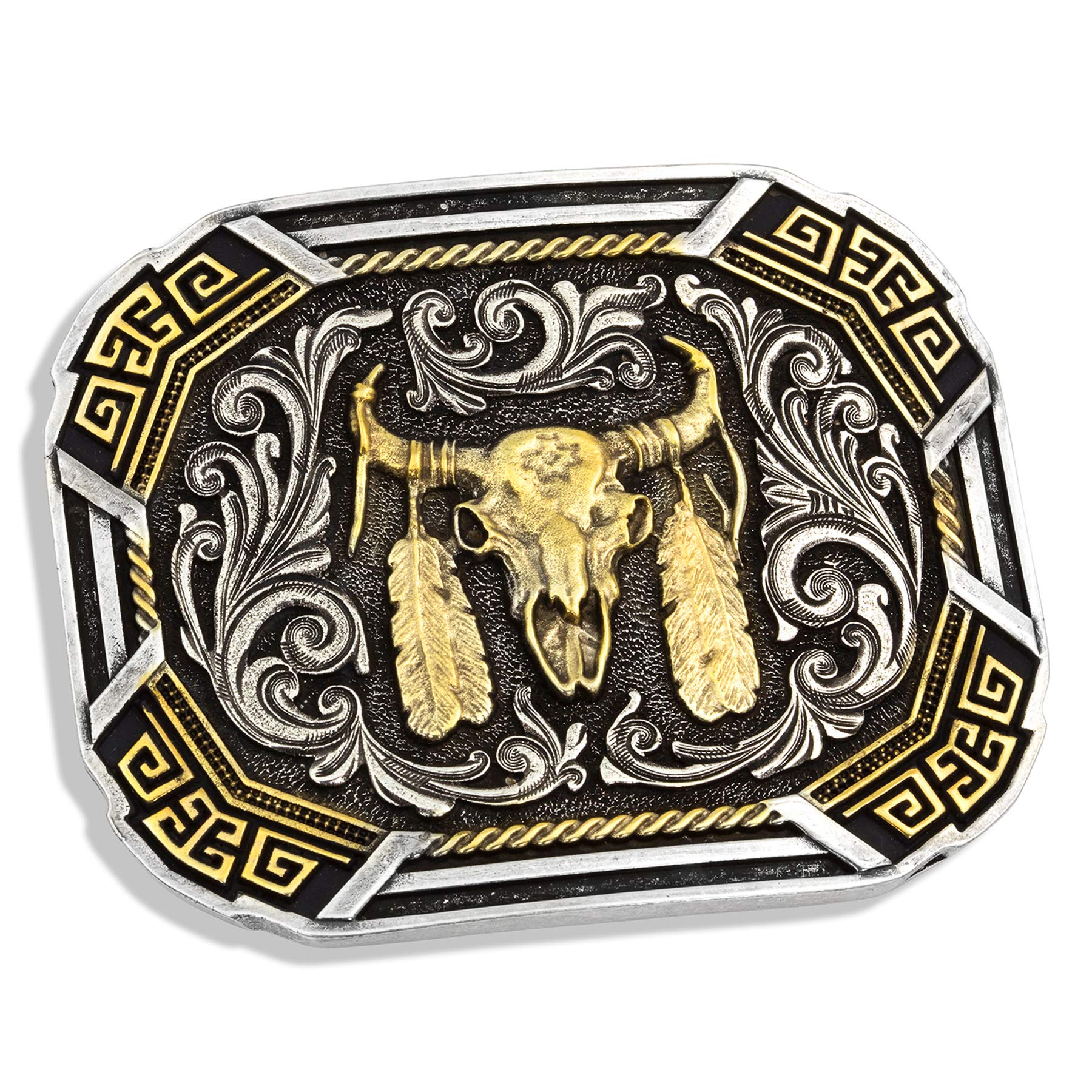 Montana Silversmiths Southwest Series Attitude Western Belt Buckle