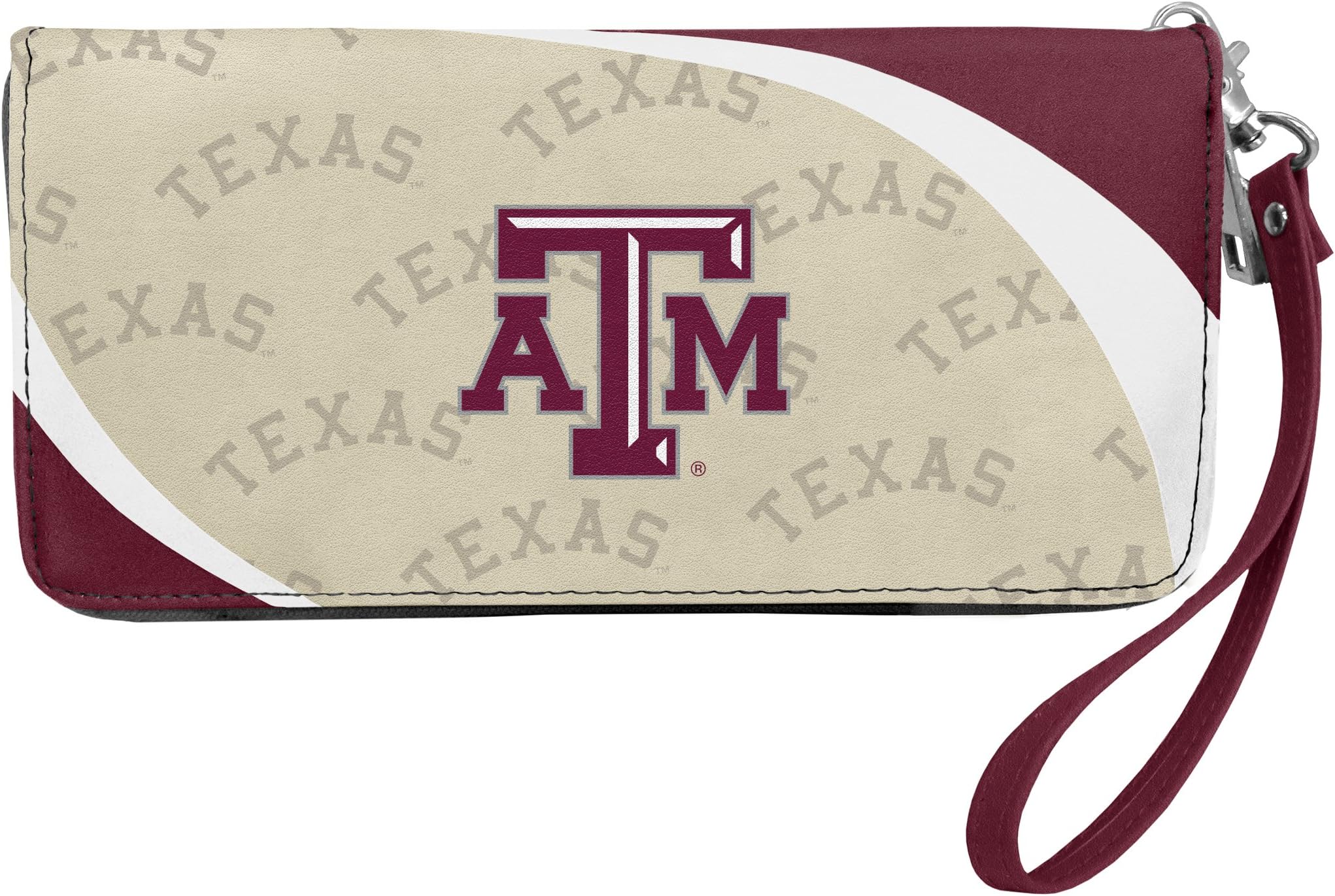 Littlearth Women's NCAA Curve Zip Organizer Wallet