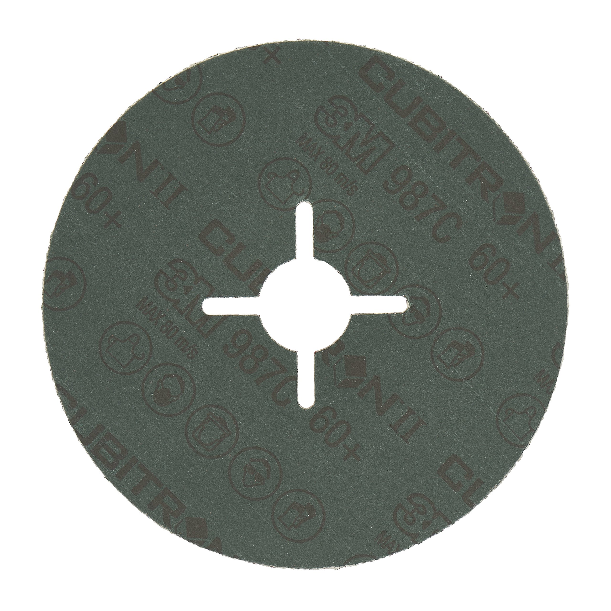 Dischi In Fibra 3M Cubitron II Roloc 987C – 50 Pezzi, Grana 3, Arancioni - 4