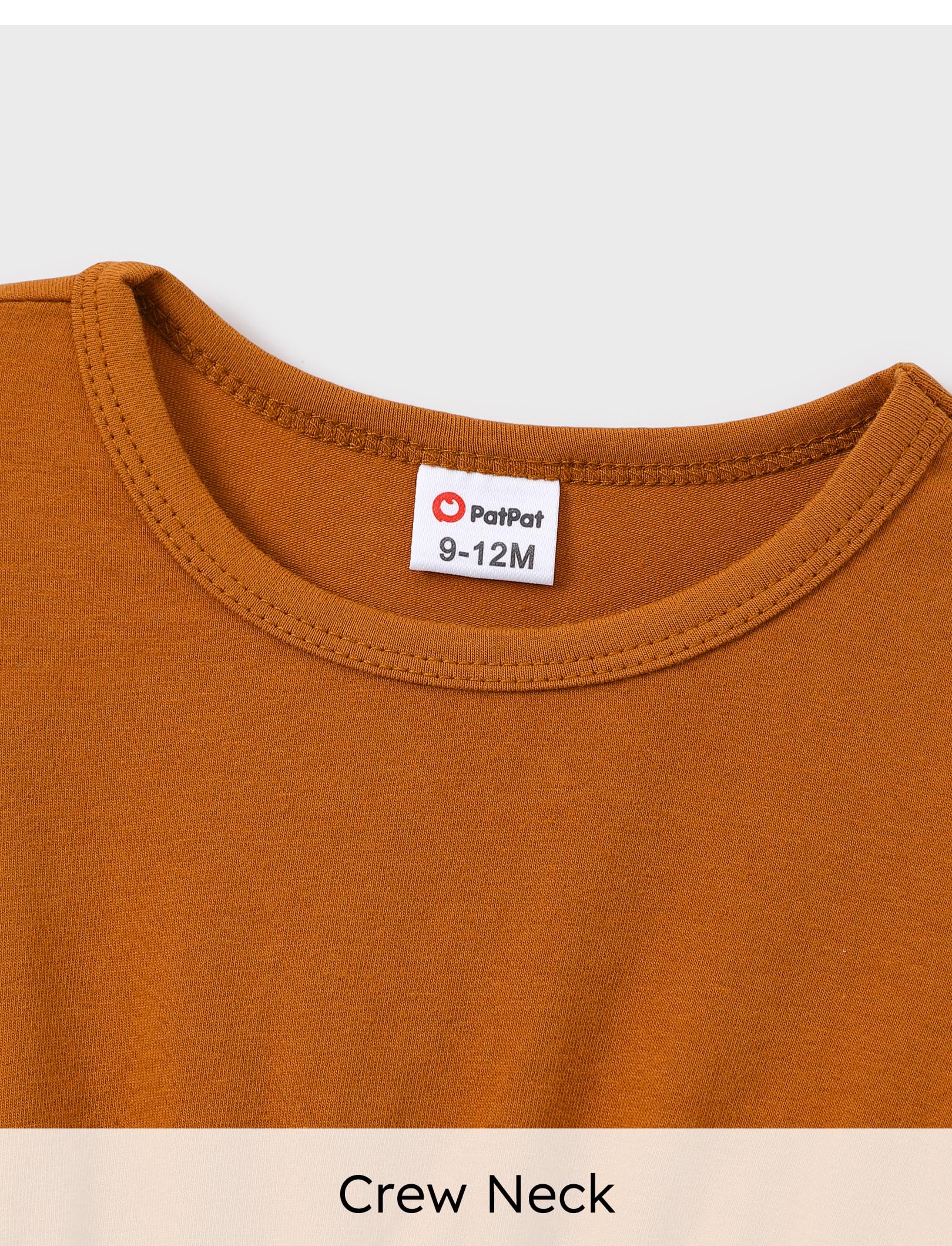 PATPAT Set di Abbigliamento per Famiglie a Maniche Lunghe, Look Partner, per Mamma, Figlia, Maglietta a Maniche Lunghe, per Mamma e Figlia, Abbigliamento per Autunno e Primavera, Uomo e Ragazzo