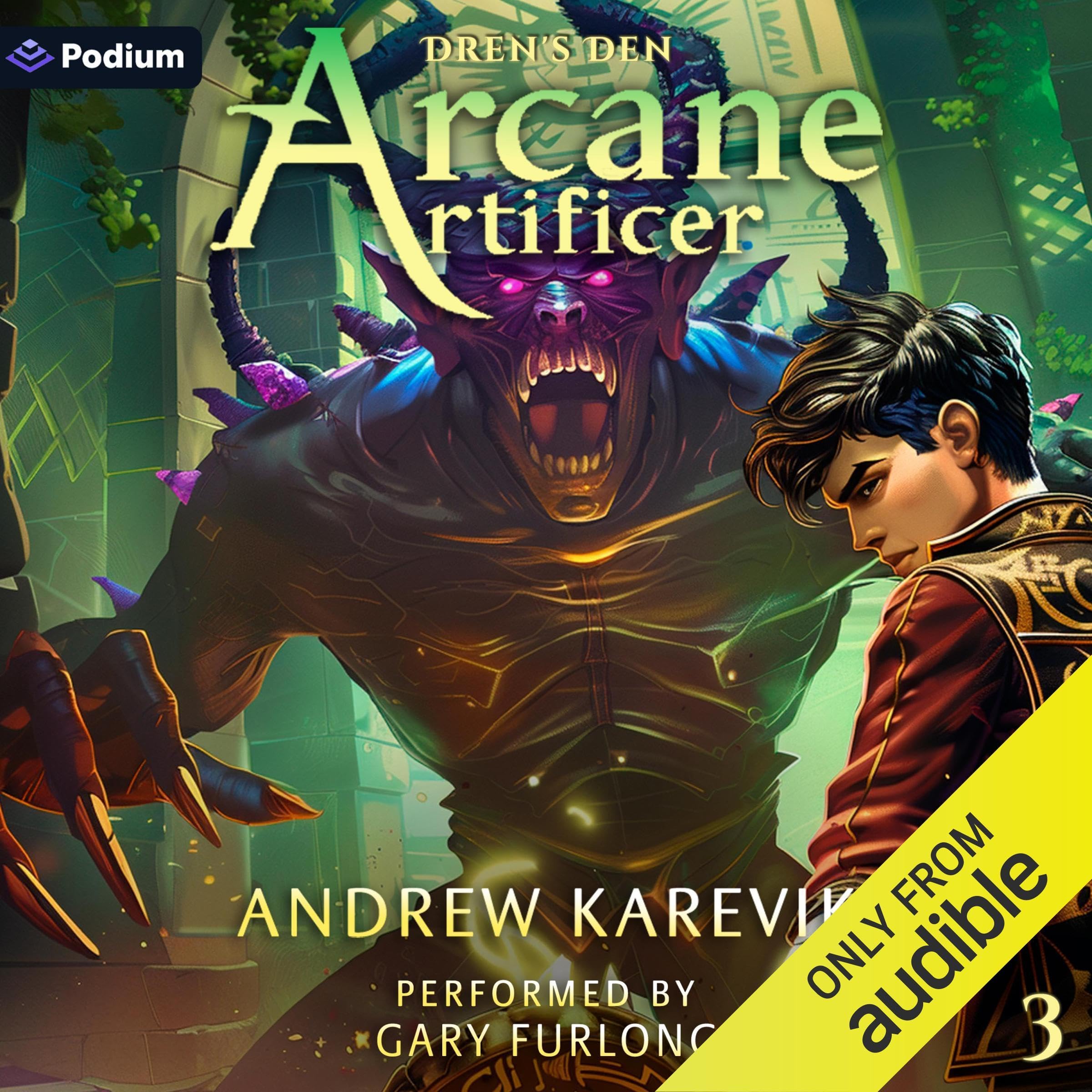 Cover art for Arcane Artificer 3