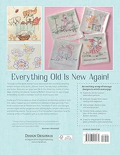 Vintage Stitching Treasury: 400+ Embroidery Designs