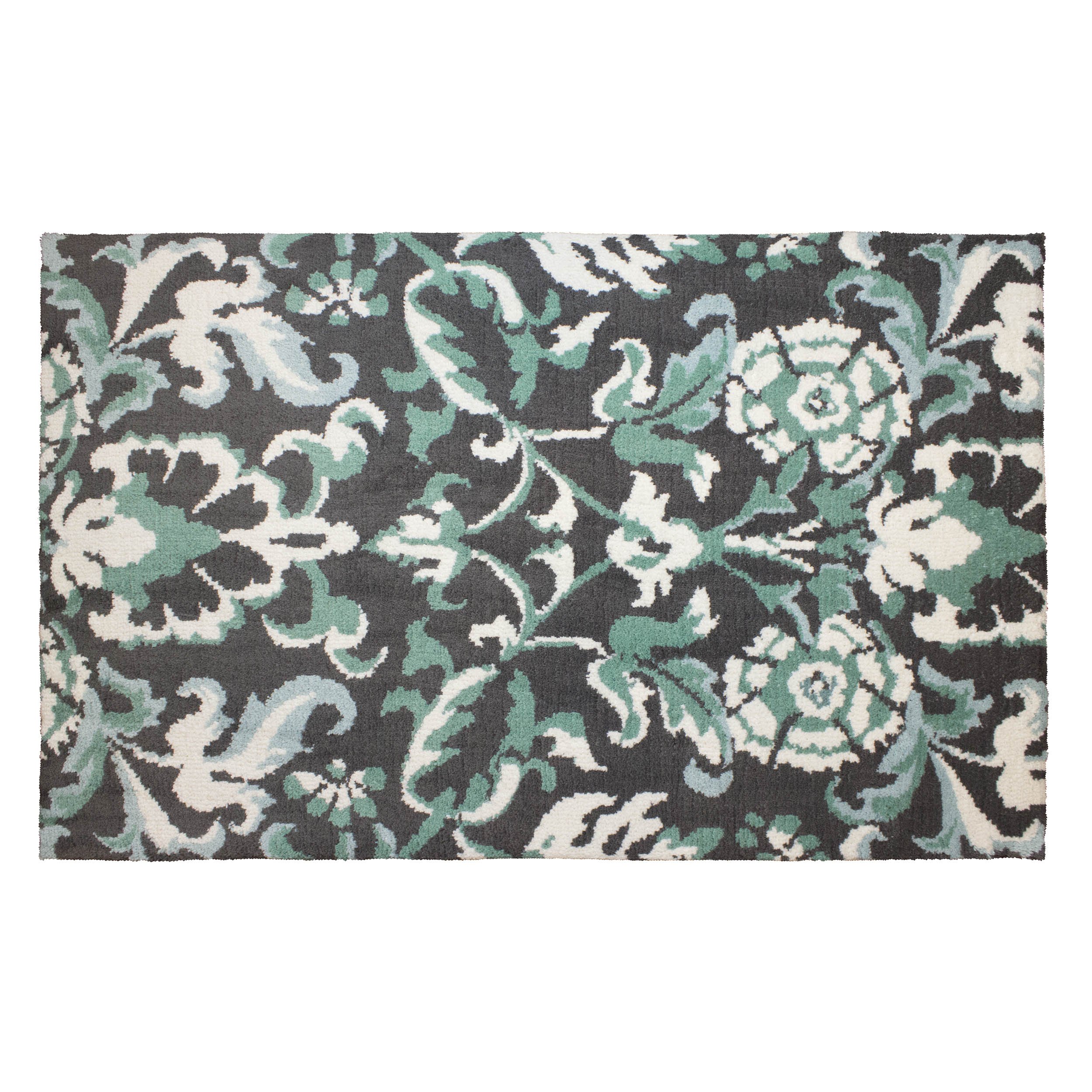 Tapis peluche Laura Ashley bleu œuf de canard pour créer un coin lecture cosy