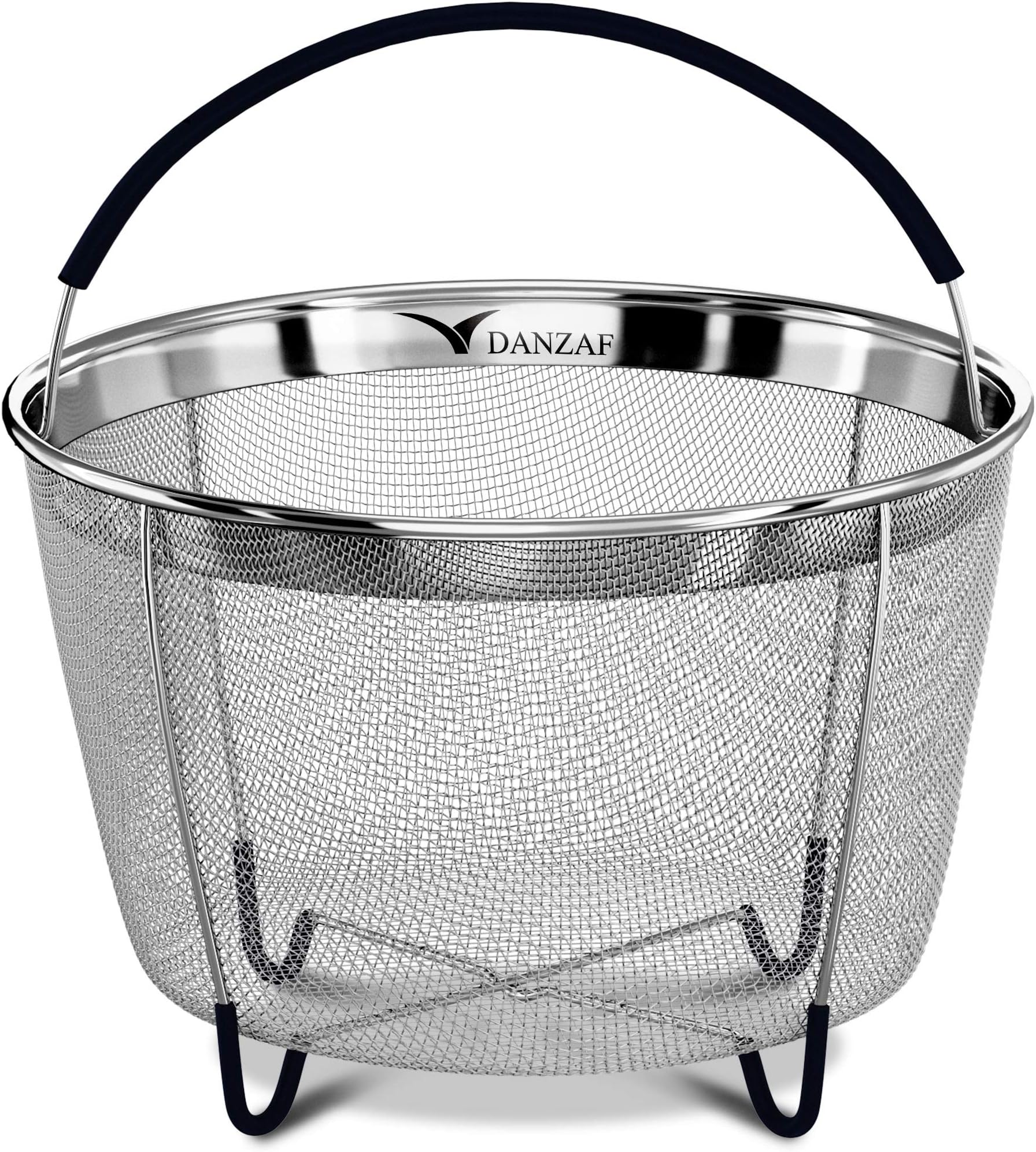 Instant Pot Steamer Basket 6qt - Instant Pot Pressure Cooker Accessories - Instant Pot Steamer Rack Stand Trivet - Egg Rack - Instant Pot Stainless Steel Strainer Steamer Basket - InstaPot steaming