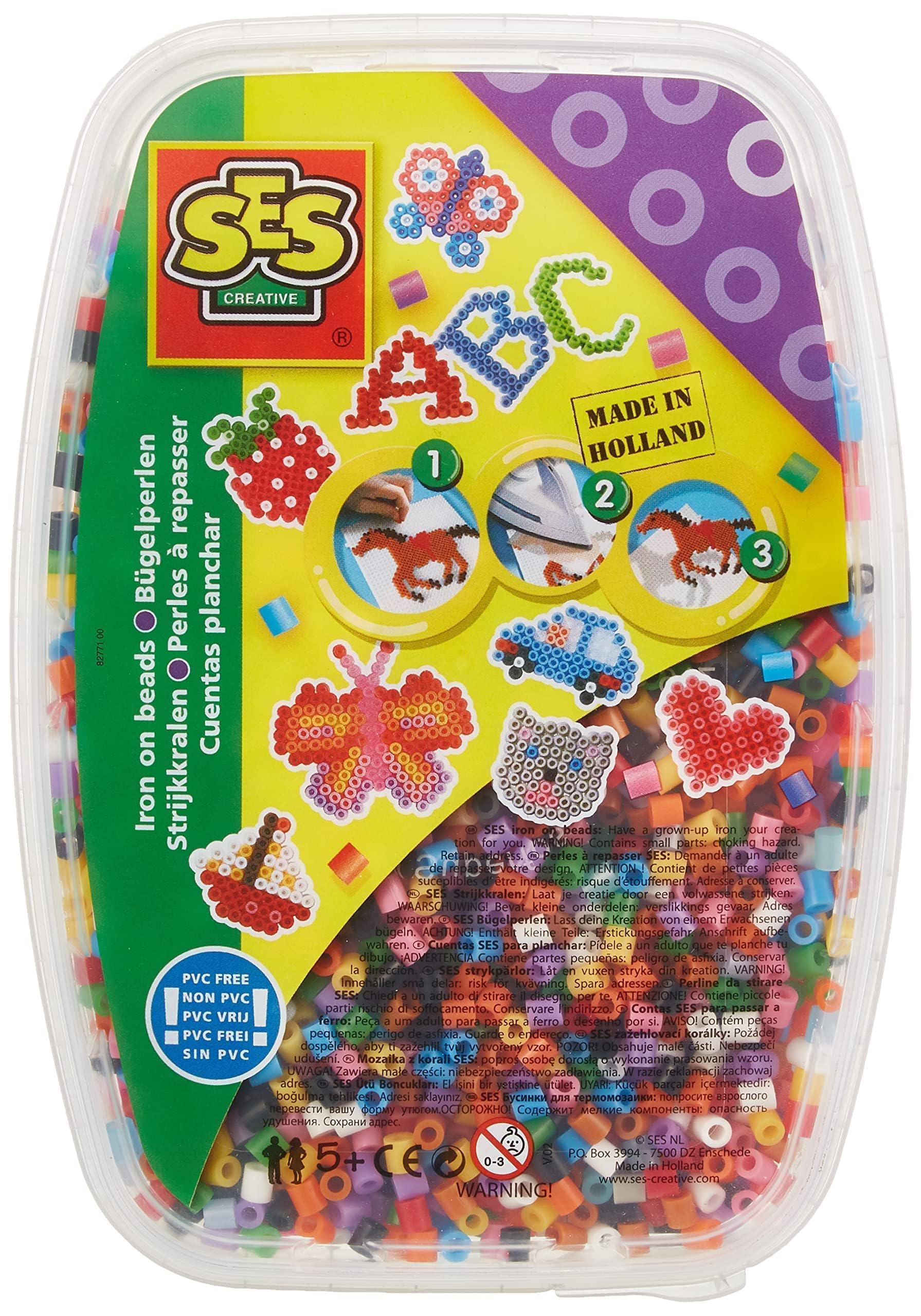 Boîte De 7000 Perles à Repasser Ses – Loisir Créatif – Sans PVC – Dès 4 Ans – Imaginer, Inventer, Créer