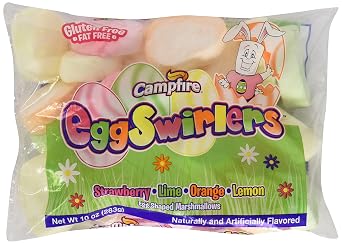 Campfire Egg Swirlers Marshmallows 10 Oz Bag