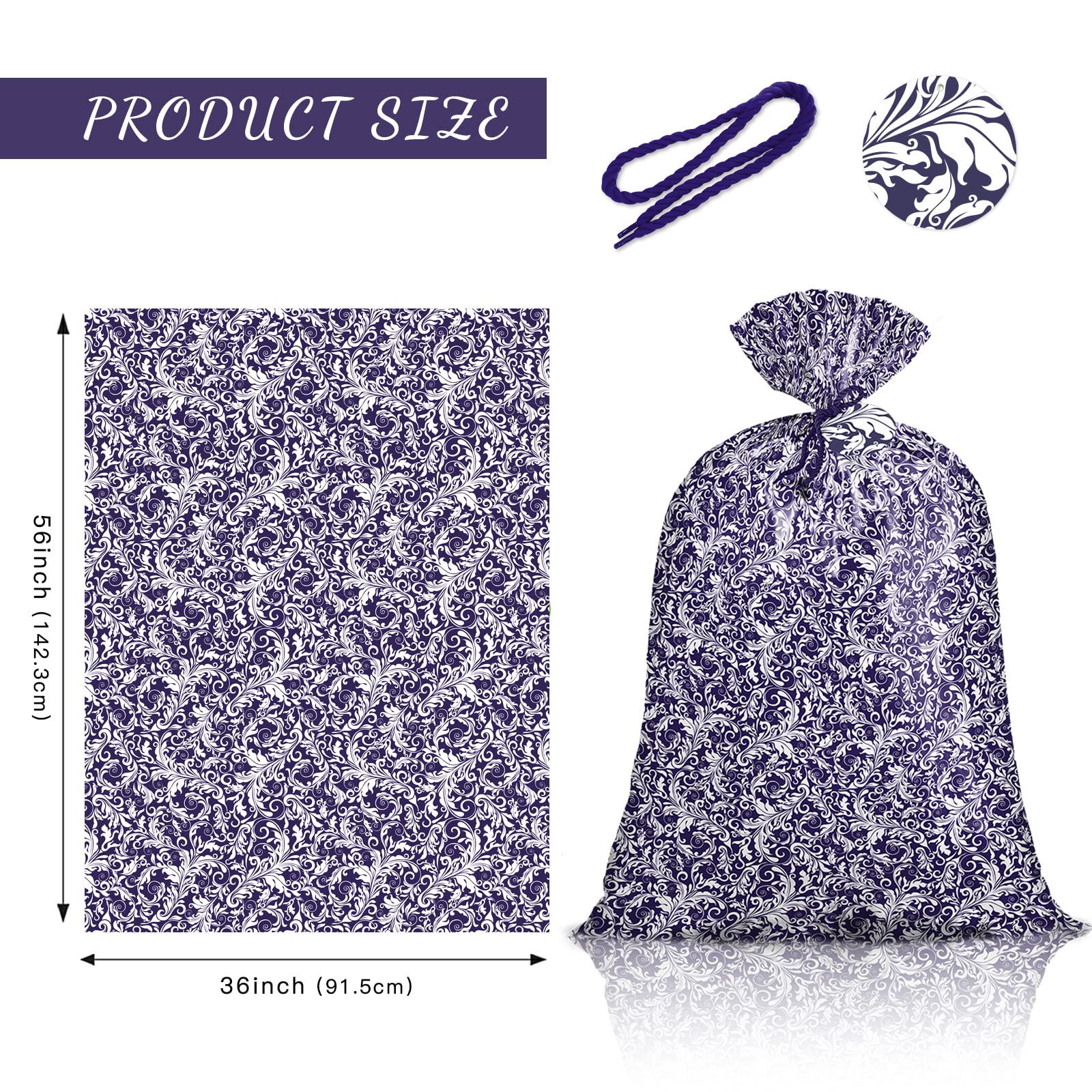 Hallmark Sacchetti regalo assortiti per tutte le occasioni (8 sacchetti: 4 medie 22,9 cm, 4 grandi 33 cm), fiori, farfalle, strisce, solidi per compleanni, feste nuziali, festa della mamma