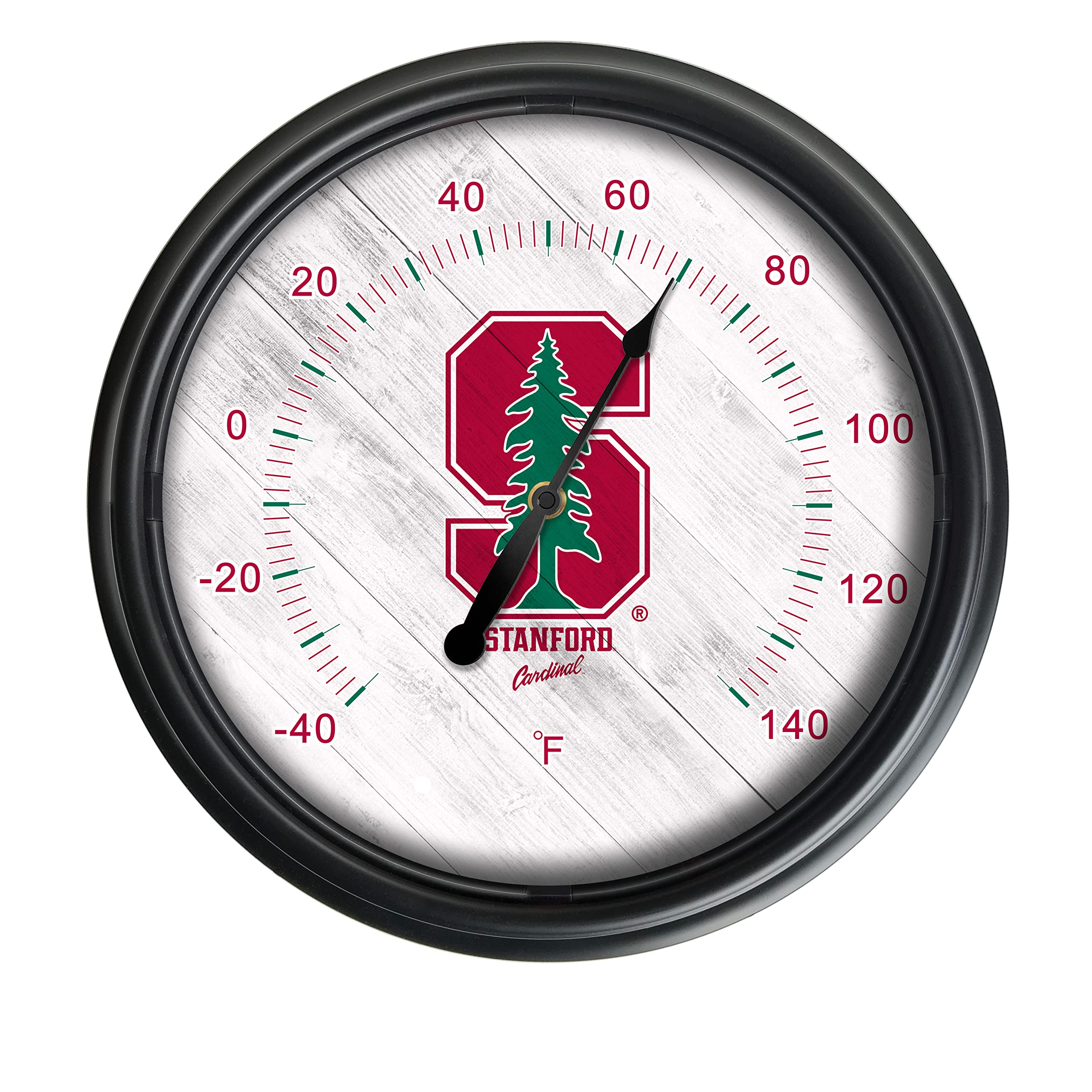 Stanford University Indoor/Outdoor LED Thermometer