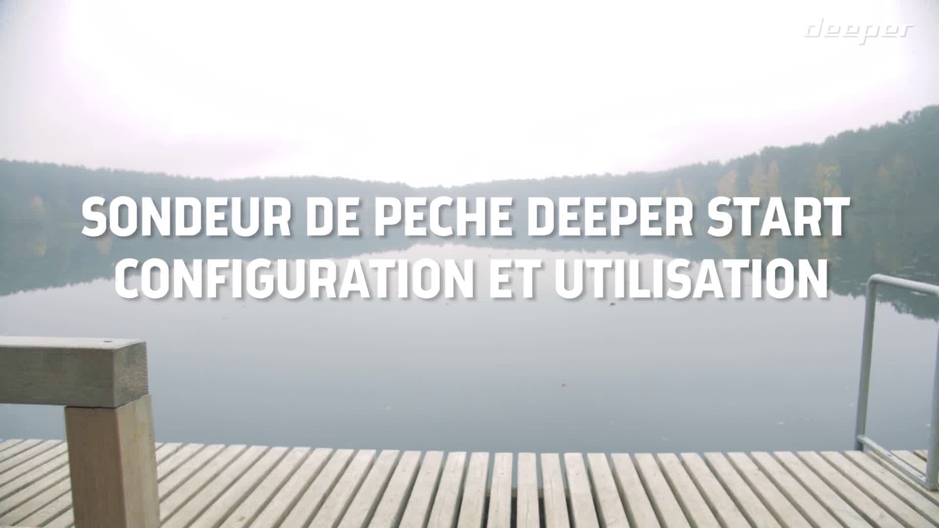 Deeper Start Idéal Pour Les Pêcheurs à La Ligne Qui Veulent Un Détecteur De Poissons Simple, Puissant Et Abordable Pour Les Aider à Attraper Plus. Black, Orange