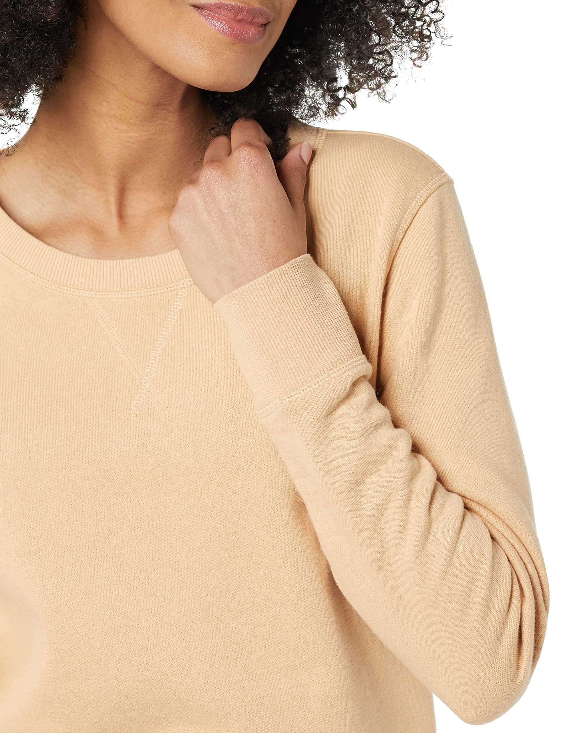 Amazon Essentials Mujer Sudadera con Cuello Redondo de Forro Polar (Disponible en Tallas Grandes) — view 132