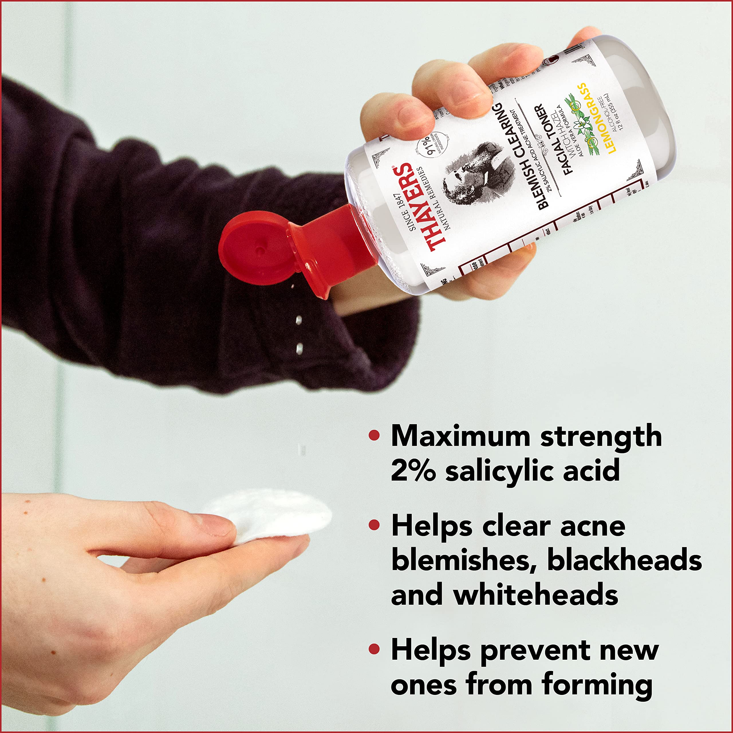 Buy Thayers Blemish Clearing Salicylic Acid and Witch Hazel Acne Face Toner, 12 fl oz Online at