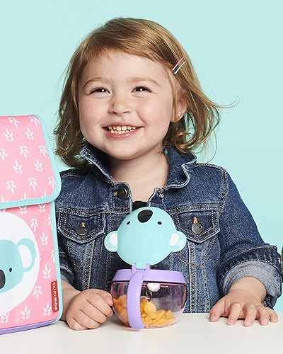 Miniatura 7 de Skip Hop Contenedor de aperitivos para bebés taza de aperitivos del zoológico pug