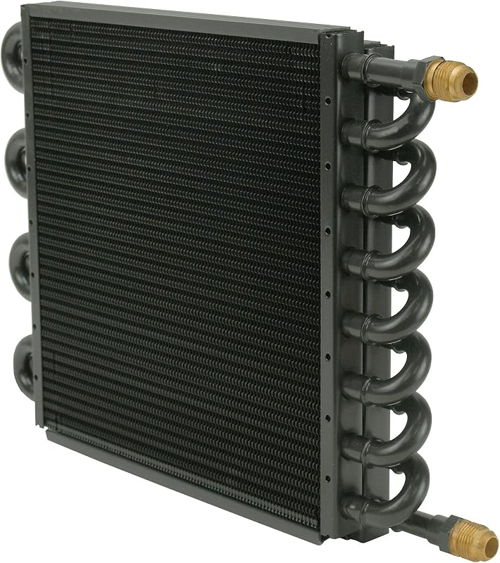 Núcleo do resfriador de óleo e transmissão Derale 15300, 16 passagens – 1 unidade