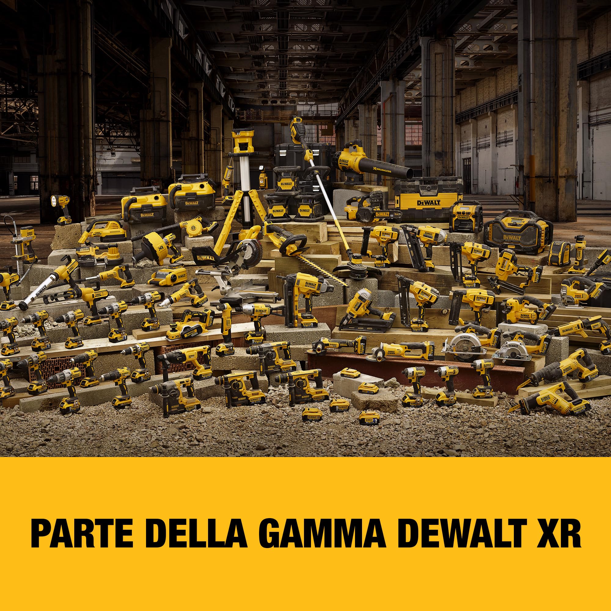 DEWALT Utensile oscillante senza spazzole 18V XR, in valigetta T-STAK senza batterie e caricabatteria, solo corpo macchina, DCS355NT-XJ