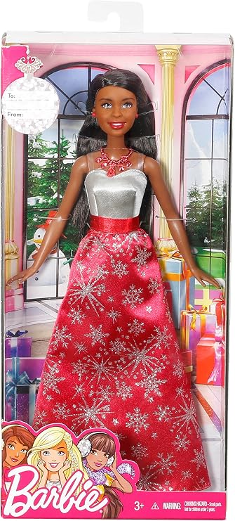 Barbie Black Hair Holiday Doll