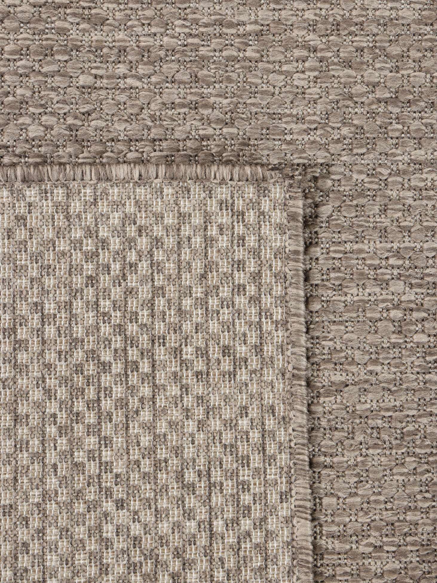 RugVista Clio Dywan wewnętrzny i zewnętrzny, Prostokąt, 80 x 200 cm | Nowoczesne, Wysoki, Prać wyłącznie ręcznie, Oeko-Tex 100, Odporne na promieniowanie UV, Korytarz, Patio