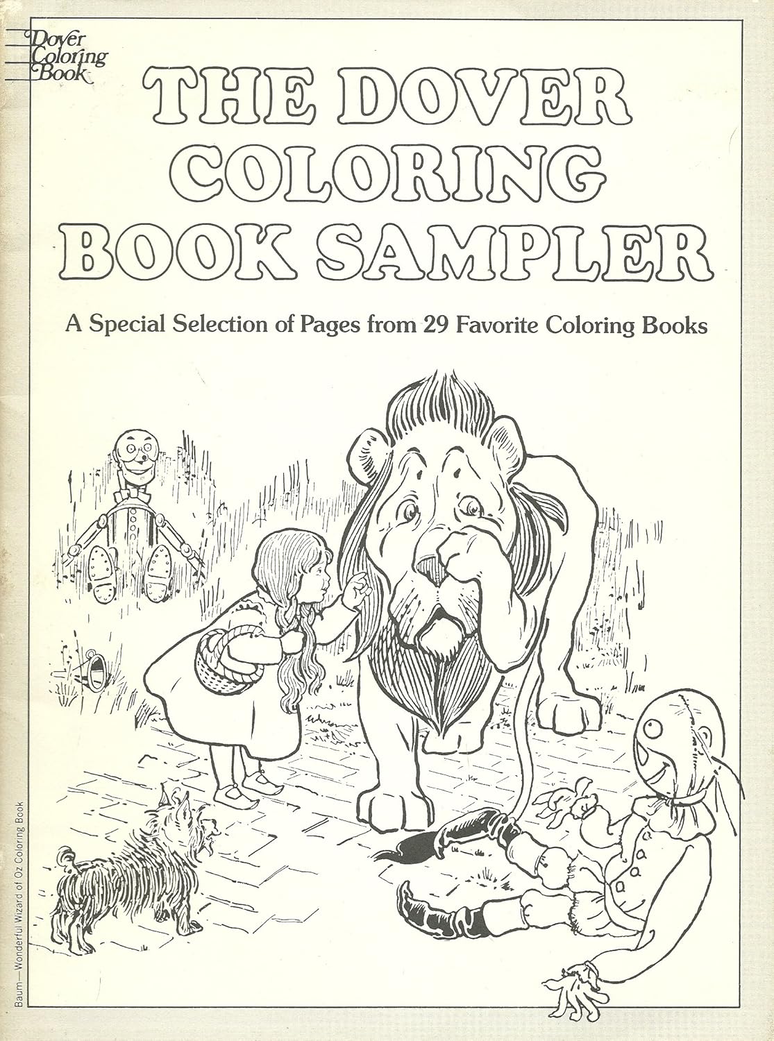 The Dover Coloring Book Sampler-a Special Selection of Pages From 29 ...