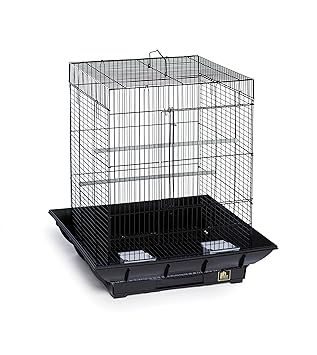 Prevue Hendryx SP850B/B Clean Life Cockatiel Cage, Black