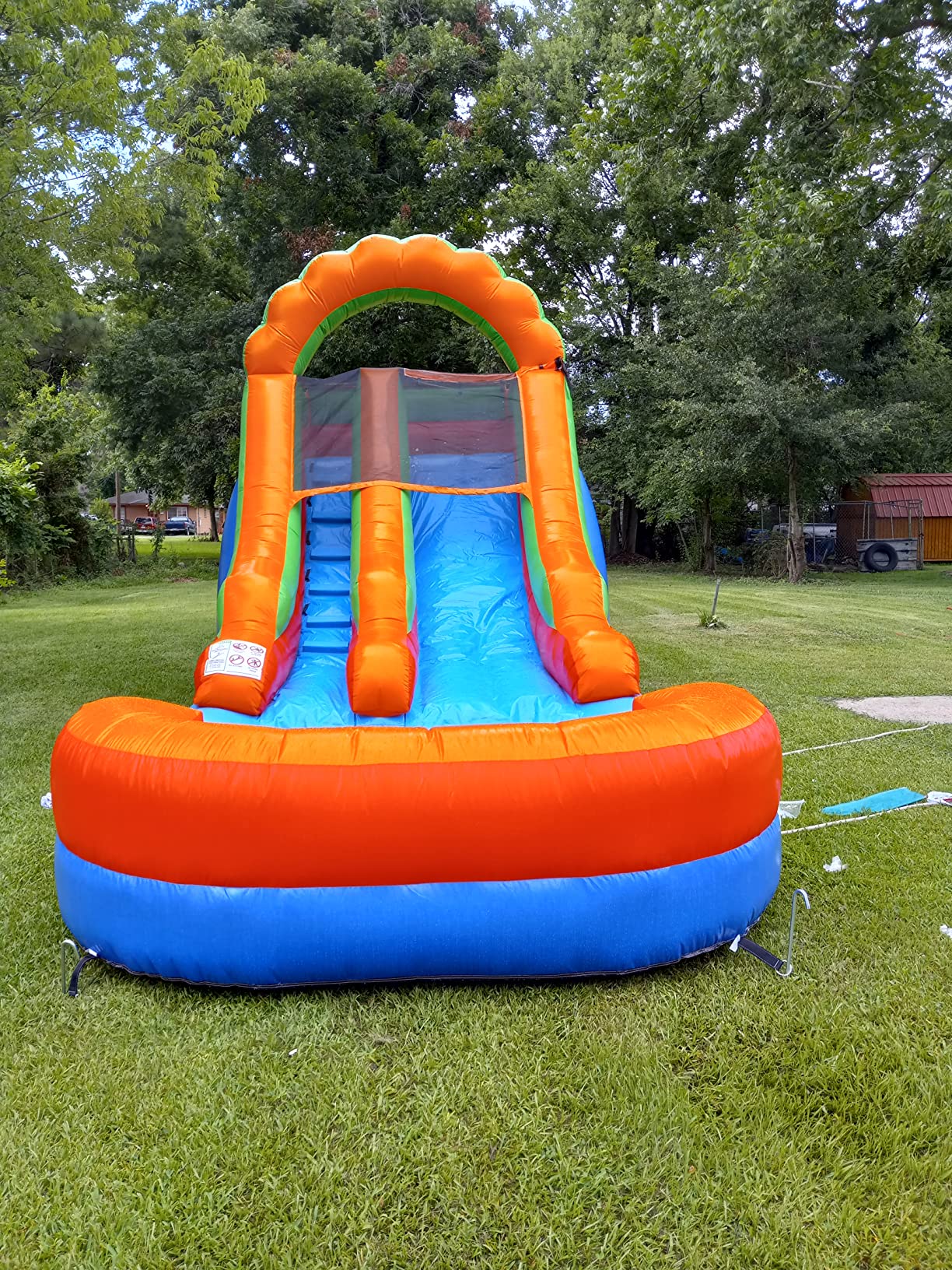 103/mo Finance Inflatable Water Slides for Kids Backyard