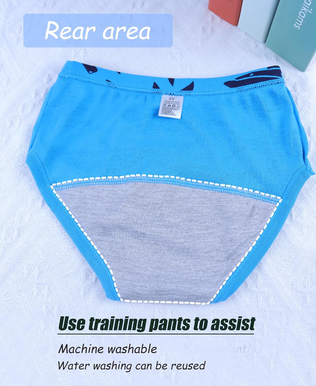 Sladatona Boys Trainer Underwear Toddler Boys Boxer Briefs Little Kids Undies Multiple 6 Pack - Image 5