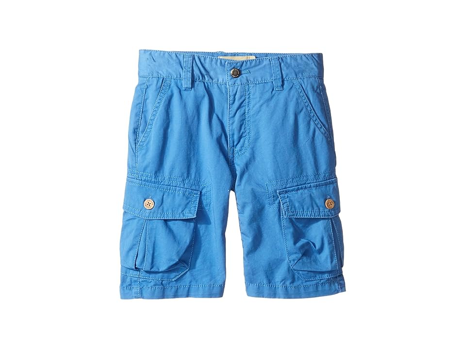 

Lucky Brand Kids Heritage Cargo Shorts in Twill (Toddler) (Blue) Boy's Shorts