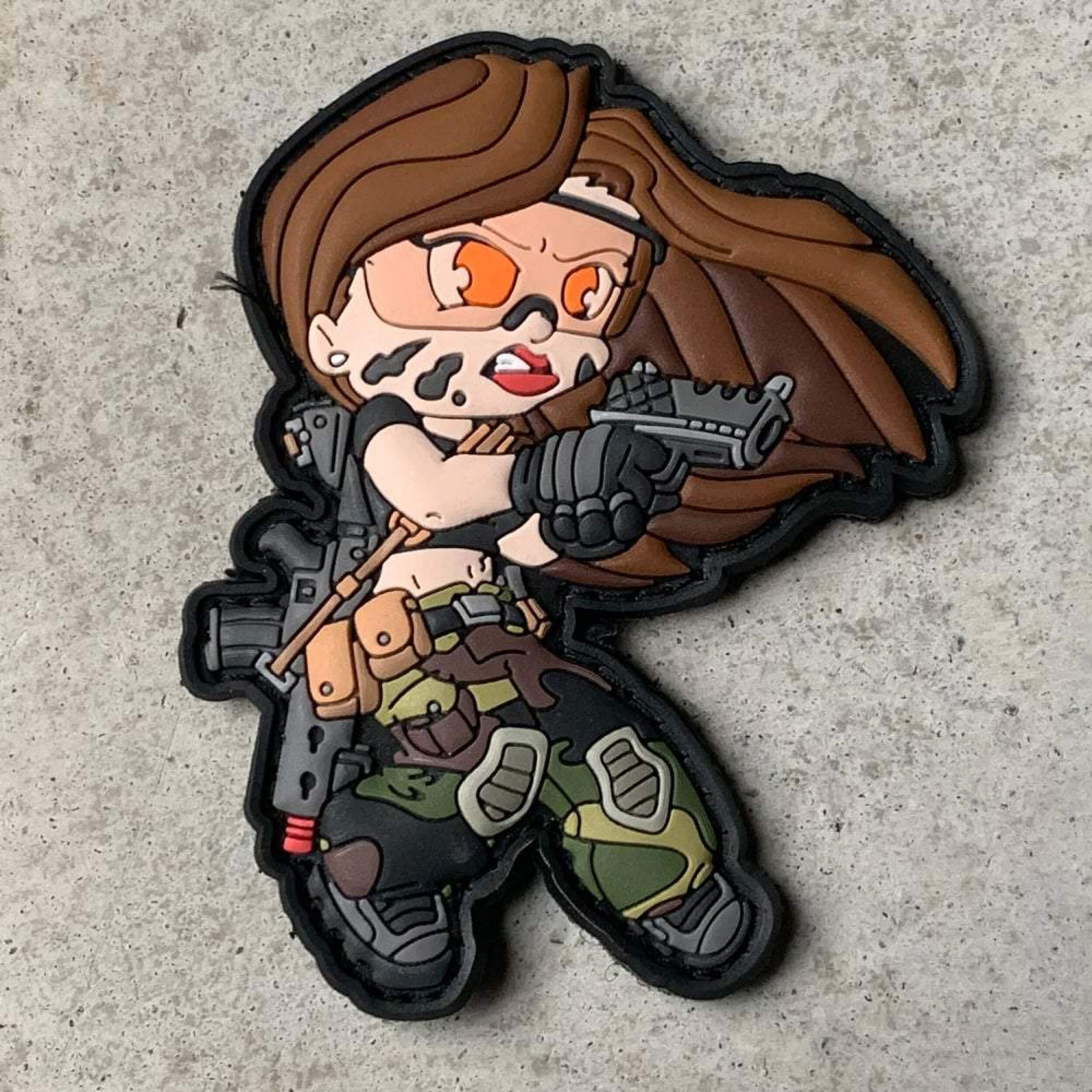 BB Heads MYST Airsoft Anna Vargas #7 Action Patch