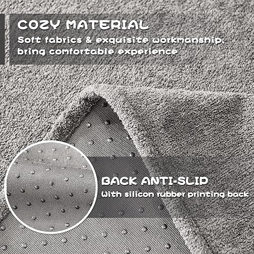 Miniatura 6 de MYSKY HOME Funda de sofá para sofá de 2 cojines, protector suave y antideslizante, lavable, fundas de sofá para sofá seccional, toalla de sofá para