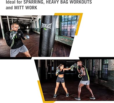 Everlast Pro نمط النخبة ممارسة تجريب التدريب قفازات الملاكمة للسجال، حقيبة ثقيلة والعمل القفاز
