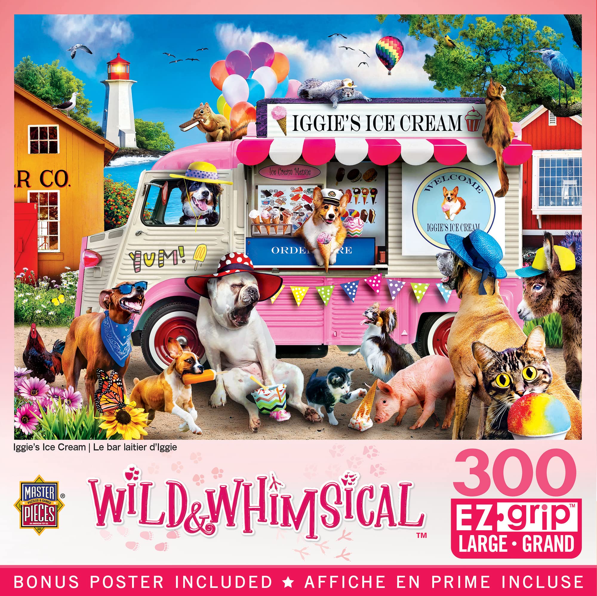 Snapklik.com : MasterPieces 300 Piece EZ Grip Jigsaw Puzzle For Adults