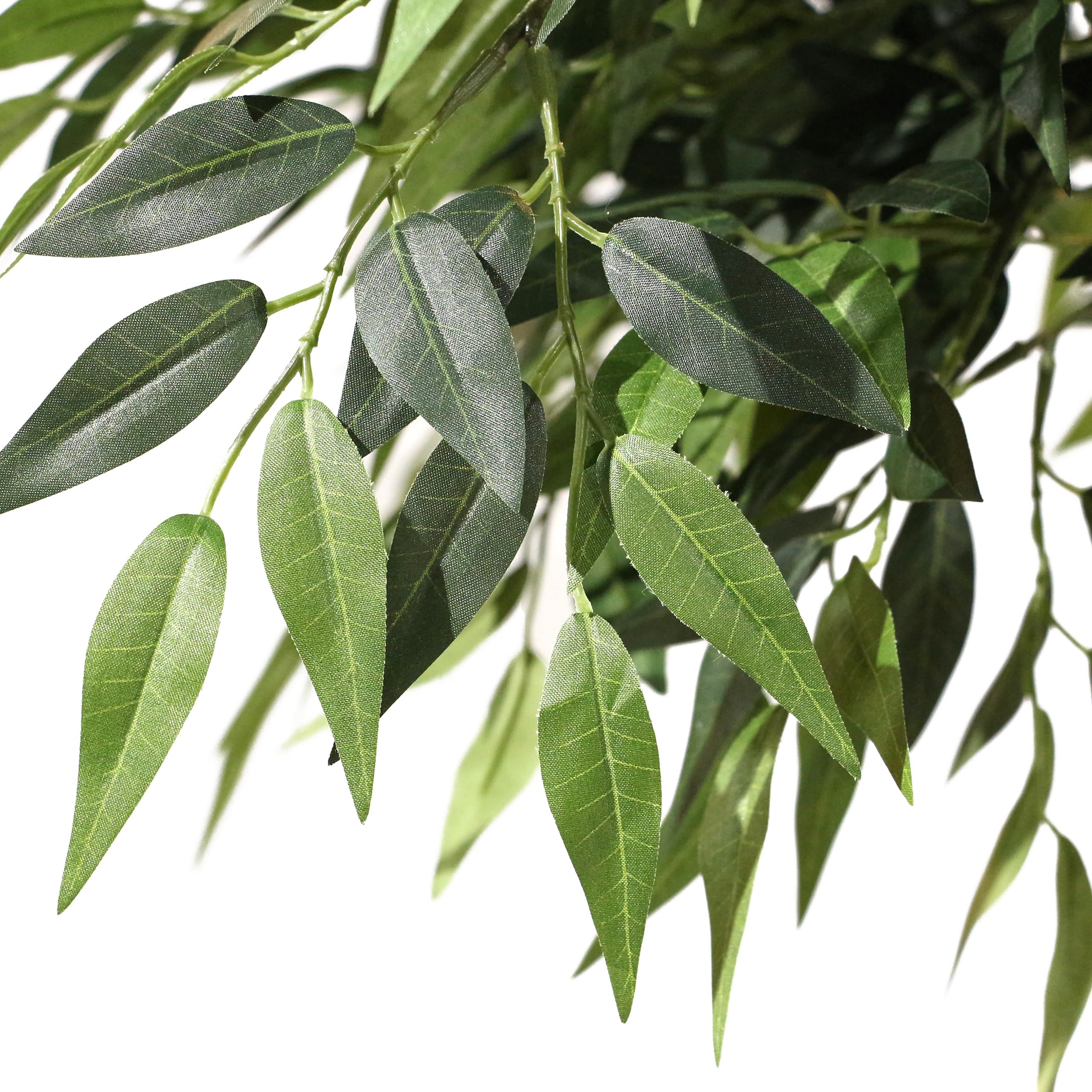 hjh OFFICE Planta Artificial Acacia Planta Artificial Decorativa 155 cm, Easy-Care Artificial Tree, Green 871054