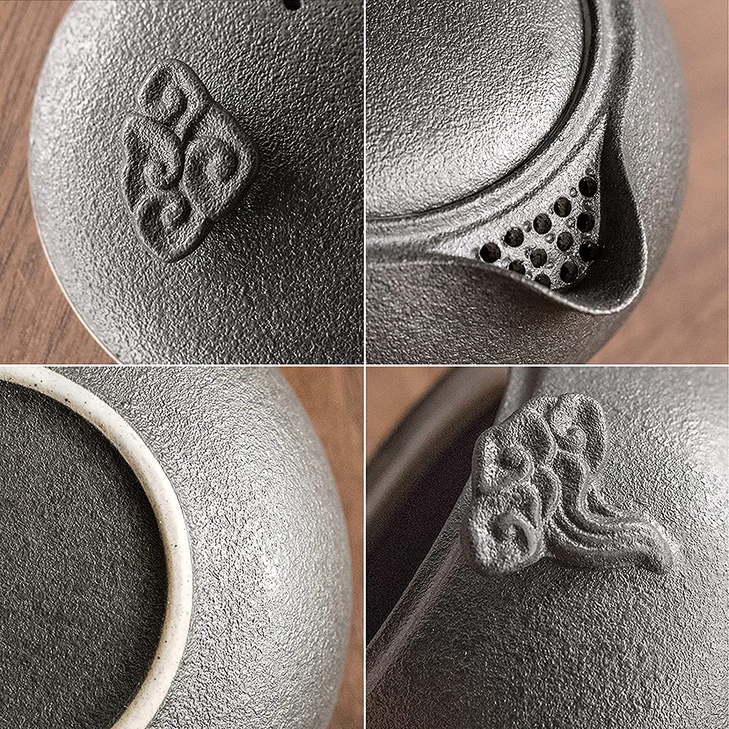 Serwis Do Kawy Na Przyjęcie Przenośny zestaw do herbaty ceramicznej Chiński ręcznie robiony podróżny Czajniczek Dobre prezenty biznesowe Popołudniowa