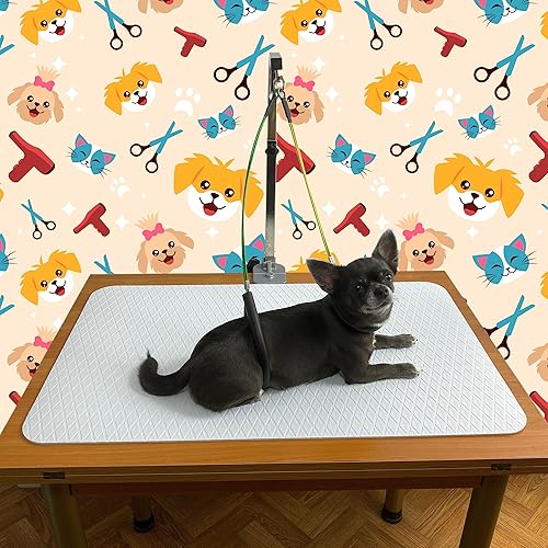 Miniatura 47 de Seagull Cómodo tapete de aseo para mascotas, tapete de aseo para mascotas, tapete de aseo para perros en casa, tapete de aseo para perros, tapete