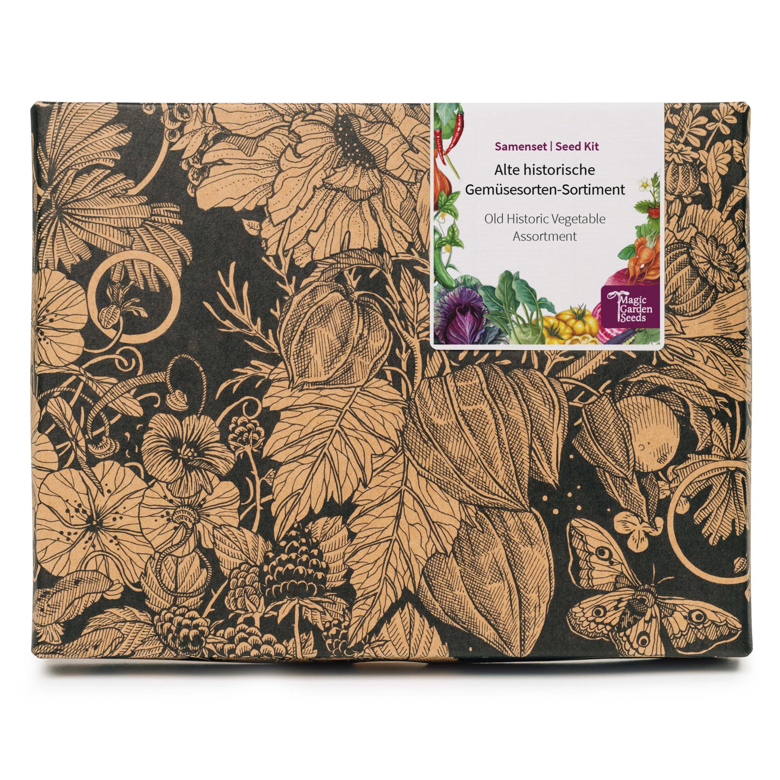 Vecchie verdure storiche - set regalo di semi con 8 ortaggi rari